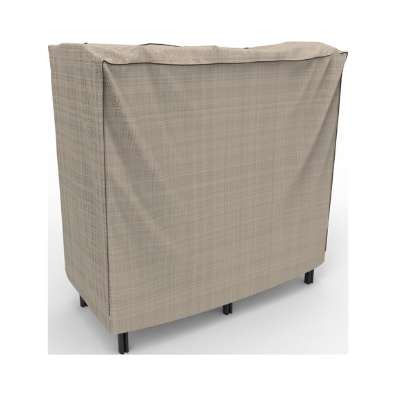 Budge Medium Tweed Patio Outdoor Log Rack Cover, English Garden