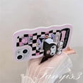 thumbnail image 3 of Compatible Con Samsung A04 A04E A04s M23 A13 A20 A30 A03 A23 A33 A53 A73 A03s A02 A12 A22 A52 A52s A72 A32 A51 A71 A50 A50s Kuromi Wave Funda Para Teléfono TPU Blanda Con Soporte, 3 of 4