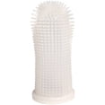 thumbnail image 1 of 2 cepillos de dientes de silicona para perros, diseño ergonómico, fáciles de usar, blancos., 1 of 5