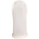 thumbnail image 1 of 2 cepillos de dientes de silicona para perros, diseño ergonómico, fáciles de usar, blancos., 1 of 5