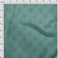 thumbnail image 3 of oneOone Cotton Poplin Fabric Leaves|Floral & Paisley Block Printed Craft Fabric BTY 56 Inch Wide, 3 of 4