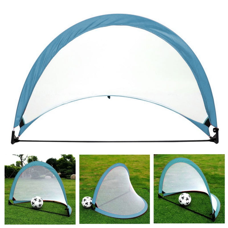 Kids Collapsible Soccer Goal Ultra Portable Instant Pop Up Football