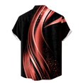thumbnail image 4 of Men'S Casual Short Sleeved Shirt, Men'S Standing Collar Fashionable Button Up Shirt 2XL, 4 of 4