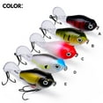 thumbnail image 5 of Lot 5Pc Whopper Plopper Topwater Fishing Lures Bass Bait Crankbait Rotating Tail, 5 of 15