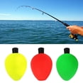 thumbnail image 2 of 30pcs Floating Bobber Indicators Fishing Bobbers for Freshwater Saltwater Foam Strikes Indicators Float Fishing Float, 2 of 9