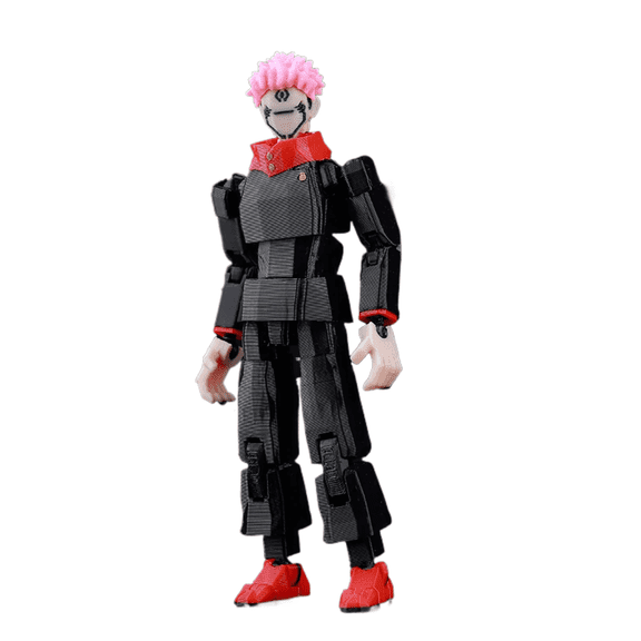 1pcs Anime Hero Action Figure, 3D Printed Multi-Jointed, Collectible Gift For Anime Fans