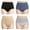 Black/Beige/Grey/Velvet Morning, variant on wirarpa Women's Cotton Panties Plus Size Underwear Black 4 Pack Sizes 6-10