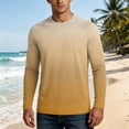 thumbnail image 2 of Long Sleeve Shirt Men Beach Summer Athletic Quick Dry Sun Protection Fishing Outdoor Hiking UPF 50 Running T-Shirt, XL, 2 of 6