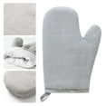 thumbnail image 5 of 1Pc Oven Glove Super Soft Wear Resistant Cotton Flax Anti-Scalding Glove Thickening Heat-Insulating Oven Mitt for Home, 5 of 8