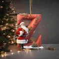 thumbnail image 4 of Vaidha 26 Letters Christmas Tree Decoration Pendant Christmas Tree Ornaments Personalized DIY Christmas Ornaments Christmas Decoration Xmas Tree Hanging Decor, 4 of 6
