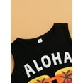 thumbnail image 5 of Hirigin Toddler Baby Boys Shorts Set Seaside Printed Tank Tops and Shorts 2Pcs Little Boy Outfits Summer Clothes Suit, 5 of 8