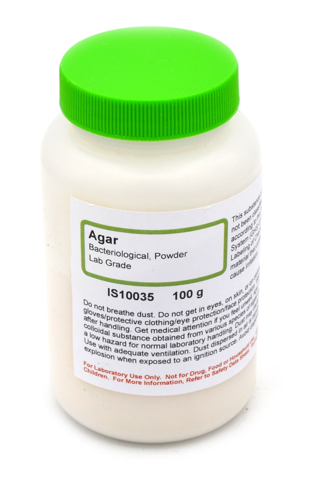 LaboratoryGrade Agar Powder, 100g The Curated Chemical