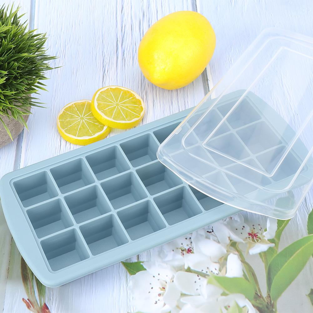 LYUMO 21 Grid Silicone Ice Cubes Creative Ice Cube Popsicle Ice Box