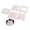 thumbnail image 3 of Zecic Portable Backpacking Stove Stainless Steel Folding Wood Stove Outdoor Wood Burning Stove Mountaineering Camping Tools, 3 of 7