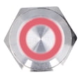 thumbnail image 2 of Wchiuoe Short Touch Push Button,Momentary Tact Switch,5Pcs Momentary Push Button Switch Metal Auto Reset Ultra Thin Waterproof with LED 16mm, 2 of 8