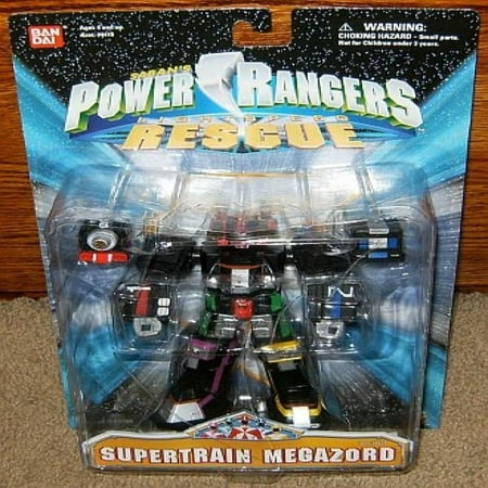 Supertrain Megazord 6" Power Rangers Action Figure