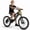 Black, variant on RUNDEER 20" Electric Bike for Teen, 32 mile Range, 7-Speed 7-14 EBike for Teens with Dual Suspension Brakes, UL 2849 by TÜV 48V/10AH Battery