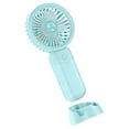 thumbnail image 2 of Fiudx Ofertas de la semana Mini ventilador de escritorio portátil silencioso para dormitorio de estudiantes pequeños que se puede colocar en el escritorio con ajuste de tres velocidades, 2 of 6