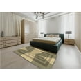 thumbnail image 5 of Ahgly Company Machine Washable Indoor Round Transitional Metallic Gold Area Rugs, 8' Round, 5 of 7