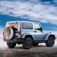 thumbnail image 5 of Fotbe Koi Fish Water Spare Tire Cover Thickening Universal Fit for Jeep, Trailer, RV, SUV, Truck, Tough Tire Wheel Soft Cover-14 inch, 5 of 8