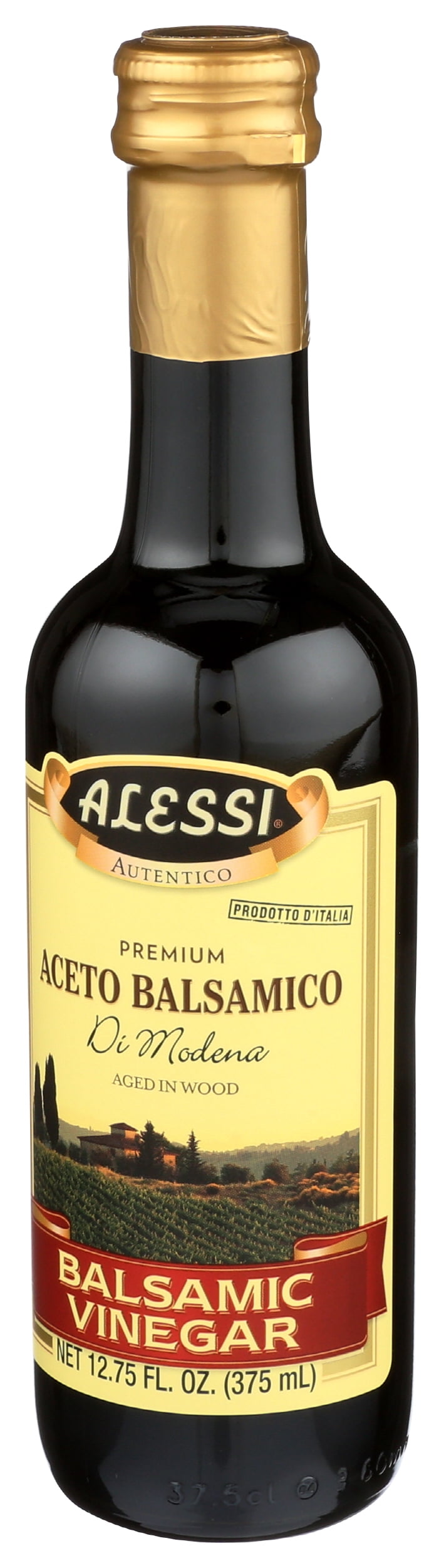 Pack of 6, Alessi Balsamic Vinegar, 12.75 oz