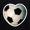 thumbnail image 3 of CafePress - Soccer Love - Kids Hooded Sweatshirt, Classic Hoodie, 3 of 4