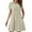 Beige, variant on House Dresses for Women with Pockets Round Neck Short Sleeve Loose Comfy Shirts Dresses Casual
