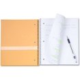 thumbnail image 3 of Five Star Wirebound Notebook, 3-Subject, 150 Wide-Ru Sheets, 10.5 x 8 Inch Sheet Size, Lime (72116), 3 of 5