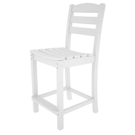 POLYWOOD® La Casa Cafe Recycled Plastic Counter Height Side Chair