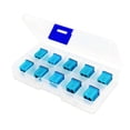 thumbnail image 1 of 10x Azul 20AMP ​​32V F2822-Z en apariencia de Caja Cuadrado Corto Fusible de Empuje Corto Pie Corto, 1 of 5