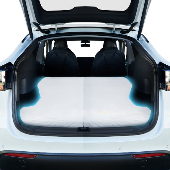 RELXTIME Tesla Model Y Memory Foam Mattress - Portable, Foldable & Machine Washable for Camping & Travel