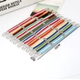 thumbnail image 5 of Handwoven Flag Leather Bracelet Multicolor National Flag PU Leather Bracelet Wrap Bangle with Alloy Clasp for Women Men Wristband Jewelry, 5 of 10