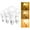 Soft White, variant on 3-Way Led Light Bulbs A21, 50 100 150W Equivalent, 2700K Soft White, Noger 3 Way E26 light bulbs for Reading, 500-1600-2200LM, 4 Pack