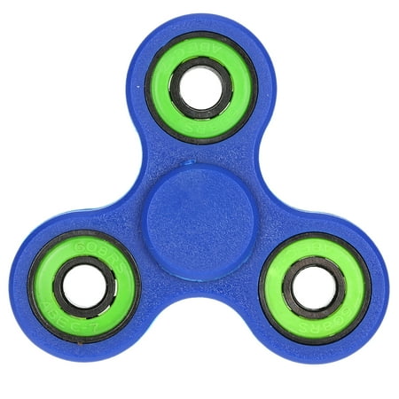 Widgets Toy Tri Fidget Hand Finger Spinner Spin Widget Focus Toy EDC Pocket Desktoy Triangle Plastic Gift for ADHD Children Adults Relieve Stress Anxiety Boredom Killing Time ()