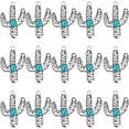 thumbnail image 1 of 1 caja de 20 dijes pequeños de cactus, dijes de cactus a granel, mini dijes de plata, verano, desierto, turquesa, plantas, cactus, dijes de aleación tibetana, 1 of 6