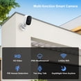 thumbnail image 3 of TOPVISION Outdoor Wireless Security Camera, 4MP 1080P, Color Night Vision, 2-Way Talk, Motion Detection, Includes Accessories, 3 of 9