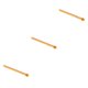 thumbnail image 2 of Pajita de vidrio Monstrate Oro 3piezas, 2 of 6