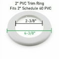 thumbnail image 2 of PVC Trim Ring 2", 2 of 2