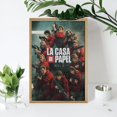 thumbnail image 4 of La Casa de Papel Kits de Pintura de Diamantes para Adultos 5D DIY Diamond Art Kits Full Drill Diamond Dots para Regalo Decoración de Pared y Relajación Artes de Gemas 20*30cm, 4 of 6