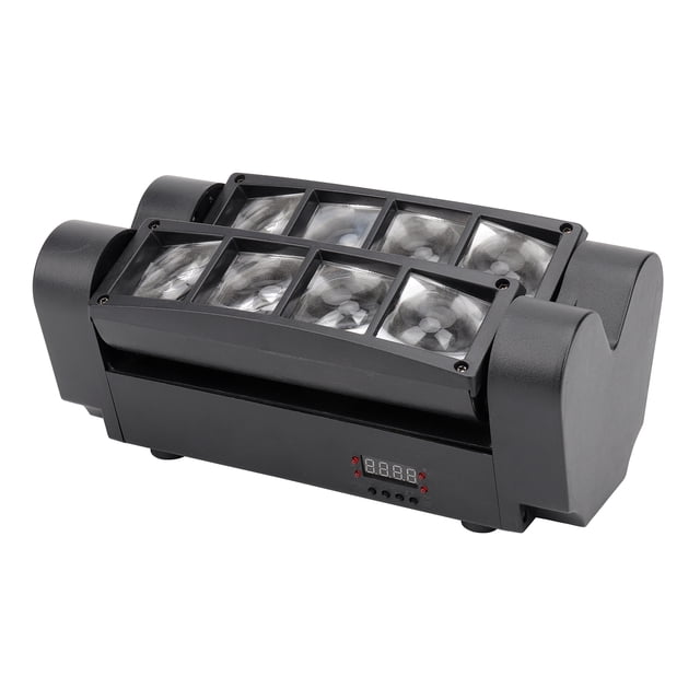 Mistaha 40W RGBW LEDs Mini Spider Stage Light AC90-240V DMX512 Control Black