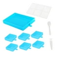 thumbnail image 3 of Bandeja para pinturas de diamantes Macarena Organizador de almacenamiento Azul, 3 of 7