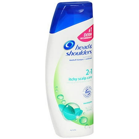 head & shoulders Itchy Scalp avec soins Eucalyptus 2-in-1 Pellicules shampooing et revitalisant, 13,5 Oz Fl