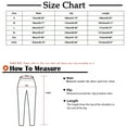 thumbnail image 3 of JUNWELL Linen Pants For Women High Waisted Pants Drawstring Elastic Business Casual Pants Work Pants Paper Bag Pants Loose Flowy Dress Pants Comfy Trousers Straight Pants With Pockets, 3 of 3