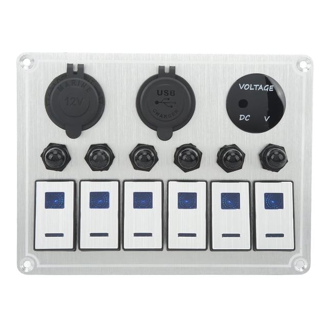 Interrupteur Basculant, Marche Interrupteur Protection de Surcharge Installation Facile pour Voiture pour UTV