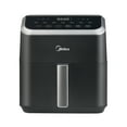 thumbnail image 2 of Midea 5.5 Qt Air fryer with Heat Express Technology, 9-in-1 Programs, MAD50109APK, New, 2 of 11