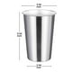 thumbnail image 3 of Vasos de Acero Inoxidable de Primera Calidad, Vaso de Pinta de 16 Onzas (Paquete de 8), Vaso Duradero Apilable, 3 of 5