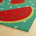 thumbnail image 2 of Kaleen Rugs Sea Isle Collection SEA12-36 Watermelon Handmade 7'6" x 9' Rug, 2 of 6