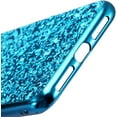 thumbnail image 5 of Compatible with iPhone Case,Crystal Diamond Glitter Bling Sparkly Soft Shockproof Cover for Women Girls Phone Case (Blue,iPhone 12 Pro Max), 5 of 12