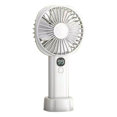 

Mini Handheld Fan Portable Hand Held Fan 15H Cooling Fan Quiet 3 Speed USB Rechargeable Battery Operated Desk Fan Small Folding Electric Fan for Travel Outdoor Home Office Makeup