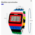 thumbnail image 4 of Reloj Xtellar Pulsera Digital Multicolor, Cronómetro, Alarma, Luz y Calendario, 4 of 4